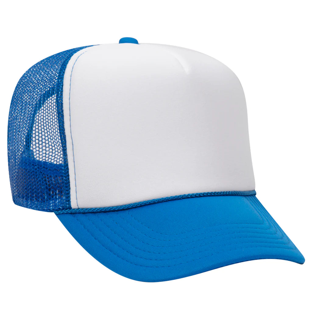 OTTO CAP® 5 Panel High Crown Mesh Back Trucker Hat