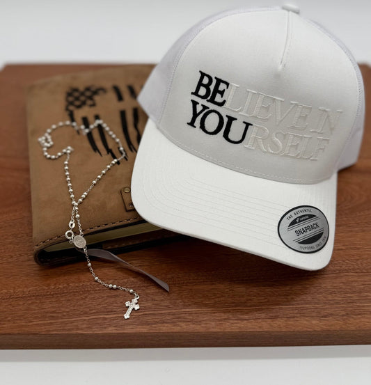 BElieve in YOUrself Embroidered Hat - GOdCREATEd