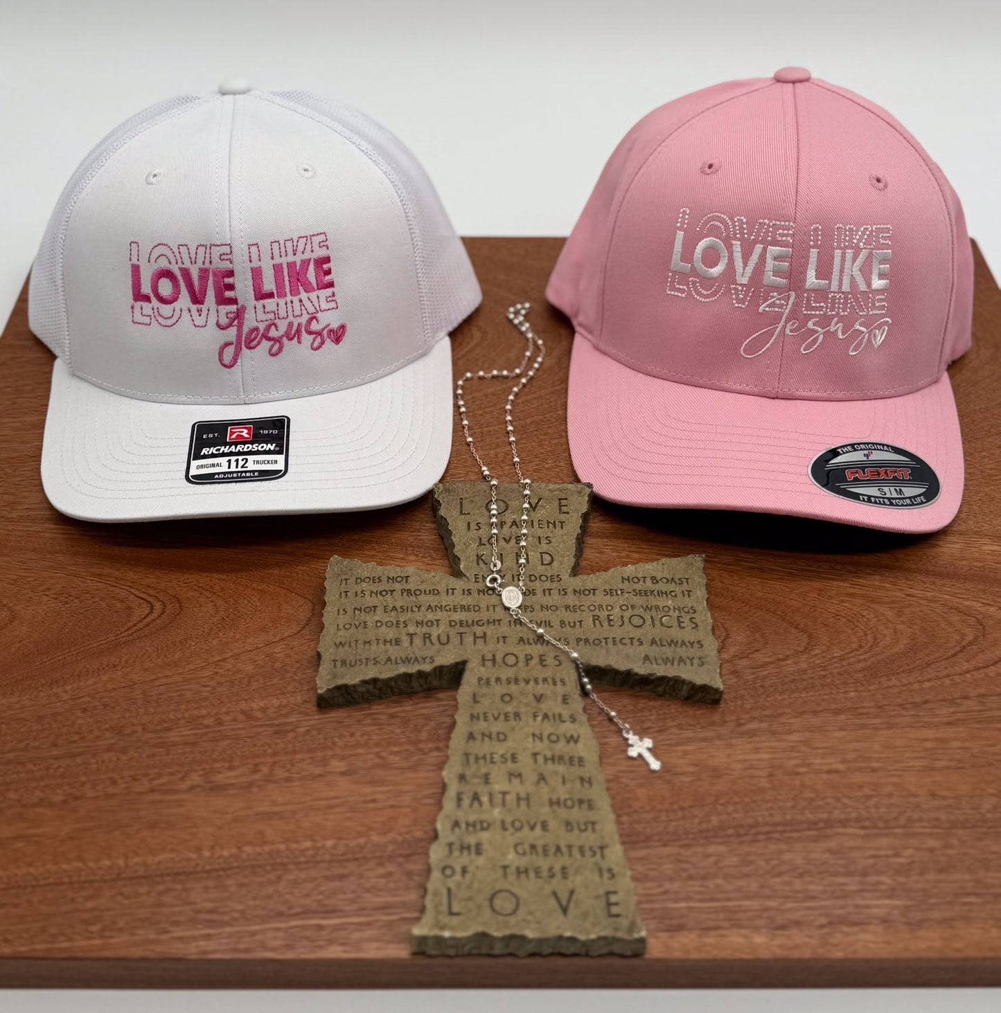Love Like Jesus Embroidered Hat - GOdCREATEd