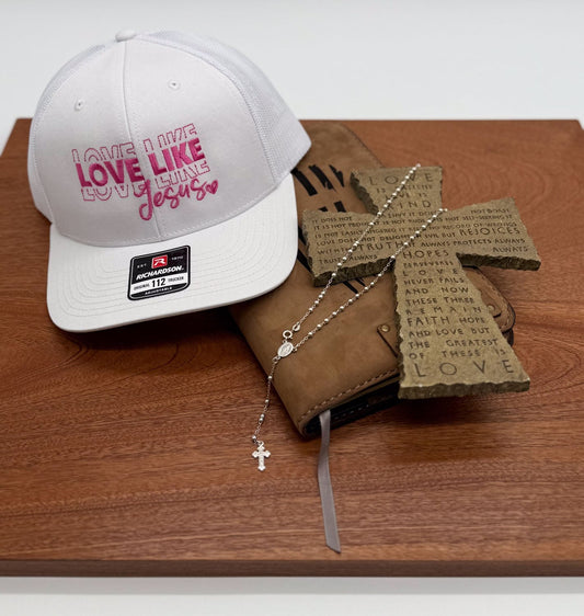 Love Like Jesus Embroidered Hat - GOdCREATEd