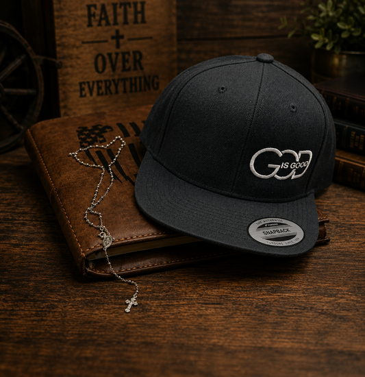 "God is Good" Embroidered Hat