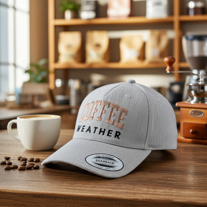 "COFFEE WEATHER" Hat