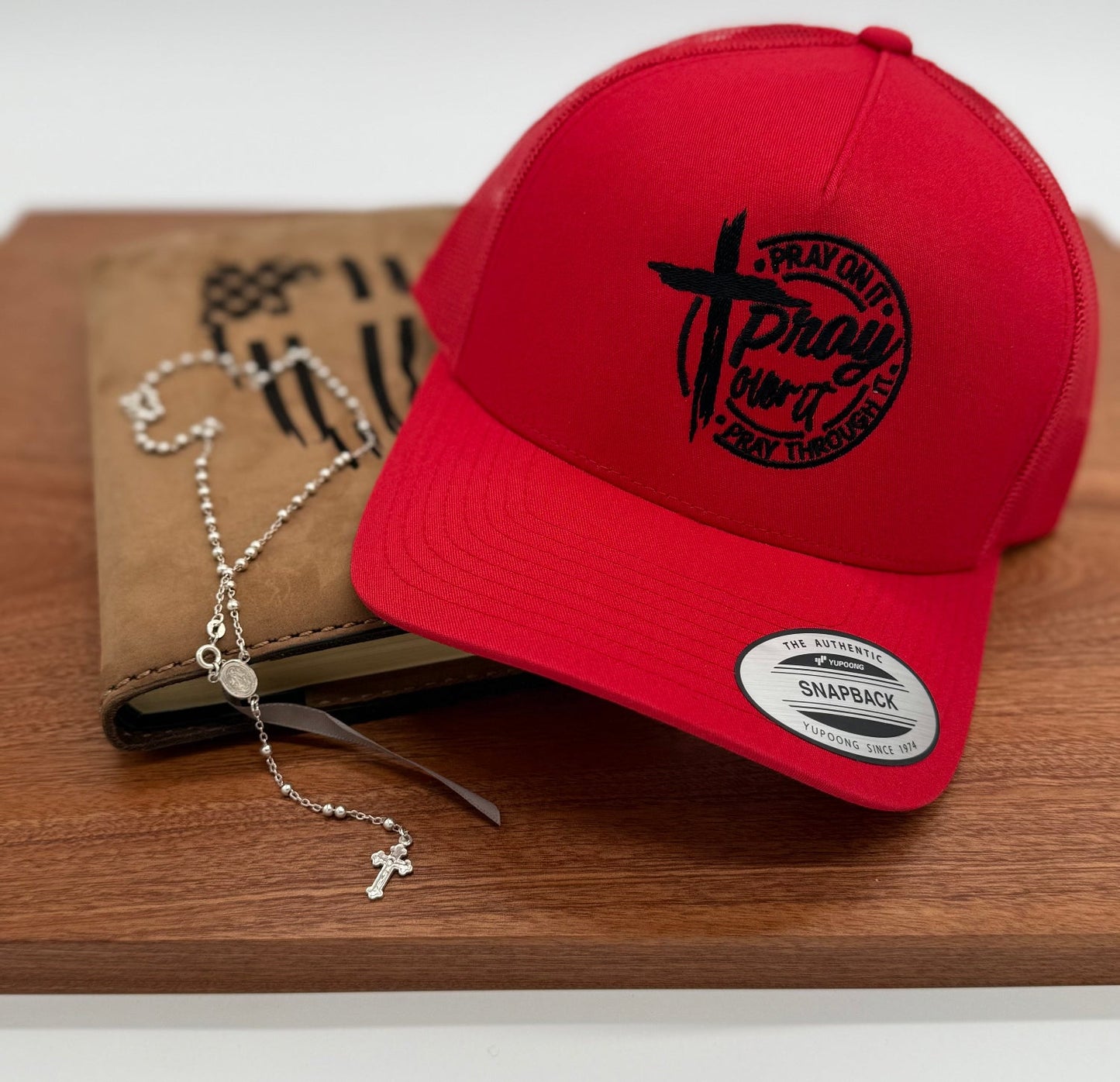 Pray Over It  Embroidered Hat - GOdCREATEd