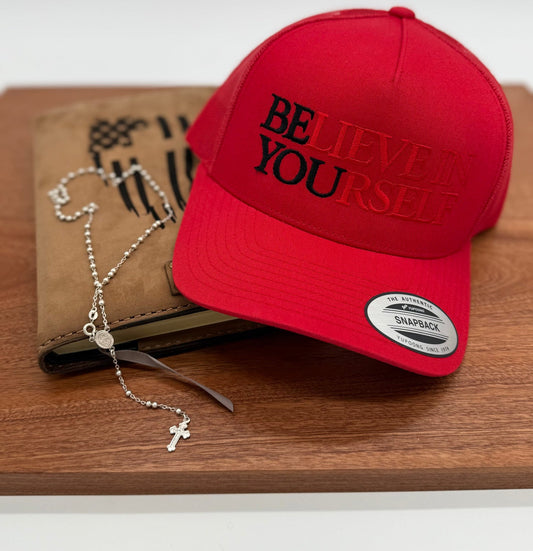 BElieve in YOUrself Embroidered Hat - GOdCREATEd