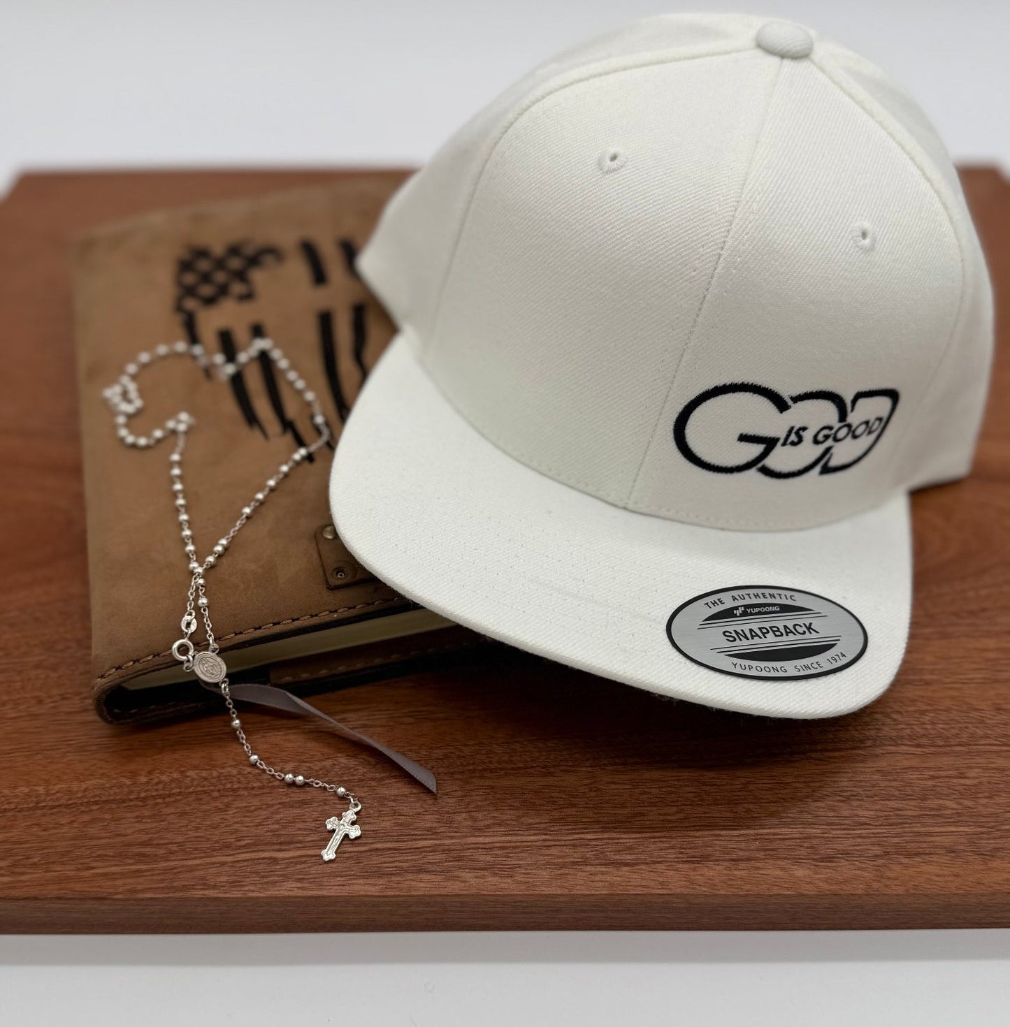 "God is Good" Embroidered Hat - GOdCREATEd