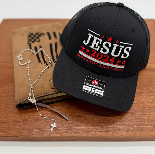 Jesus 2024 - Make America Pray Again Hat - GOdCREATEd
