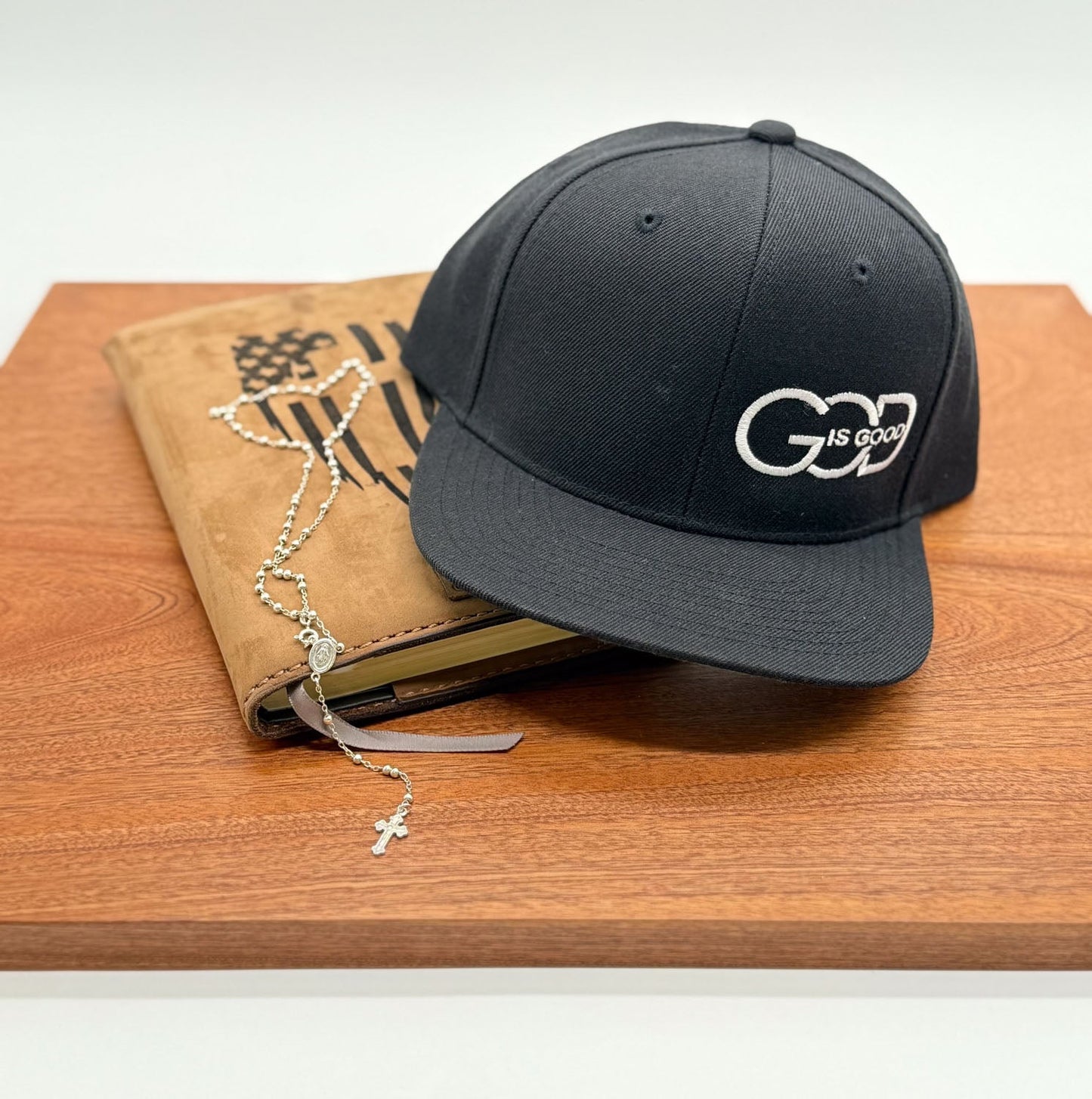 "God is Good" Embroidered Hat - GOdCREATEd