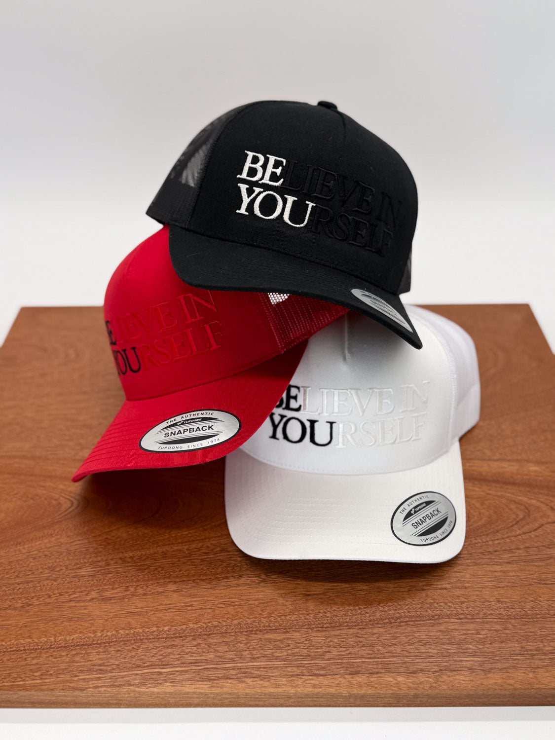BElieve in YOUrself Embroidered Hat - GOdCREATEd