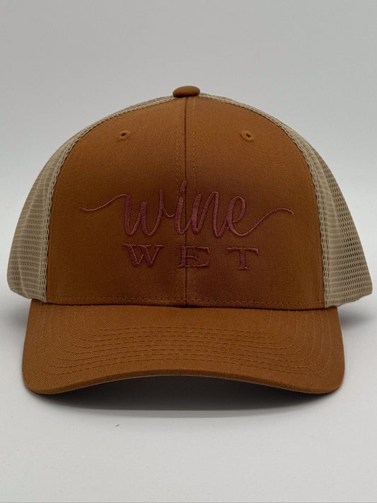 "WINE WET" Hat