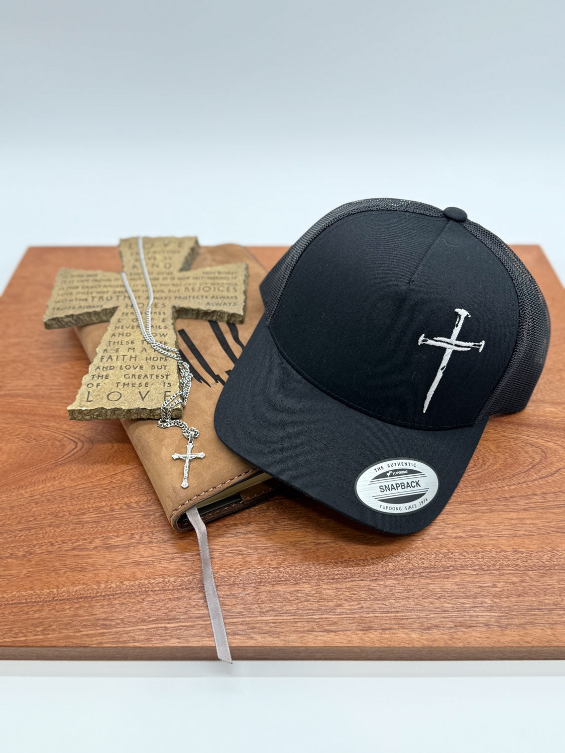 "The Way The Truth The Life" Embroidered Hat - GOdCREATEd