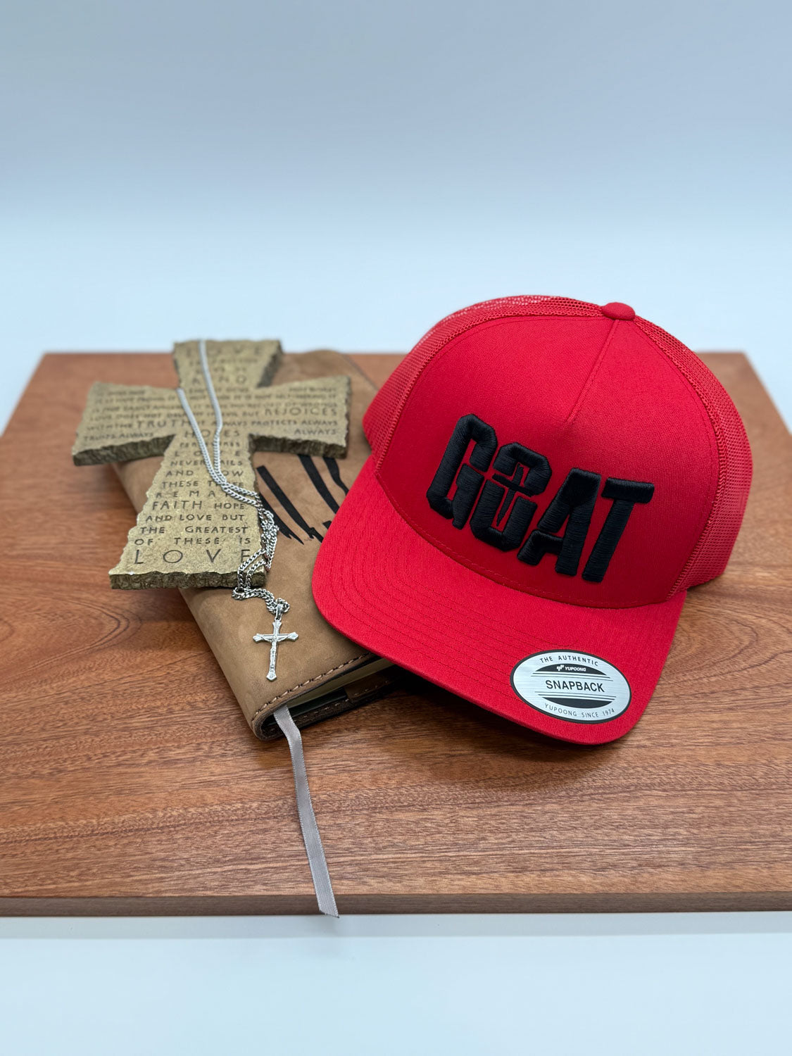 "God Over All Things" Embroidered Hat - GOdCREATEd