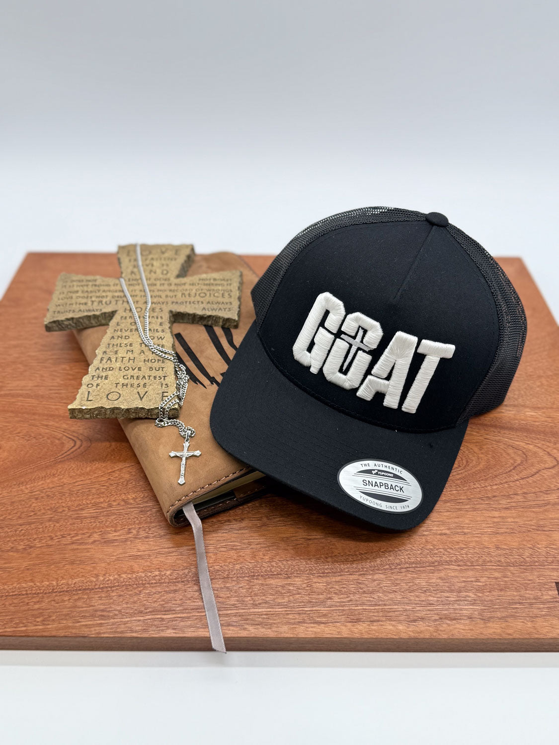 "God Over All Things" Embroidered Hat - GOdCREATEd