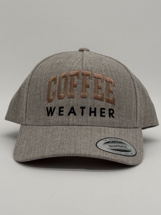 "COFFEE WEATHER" Hat