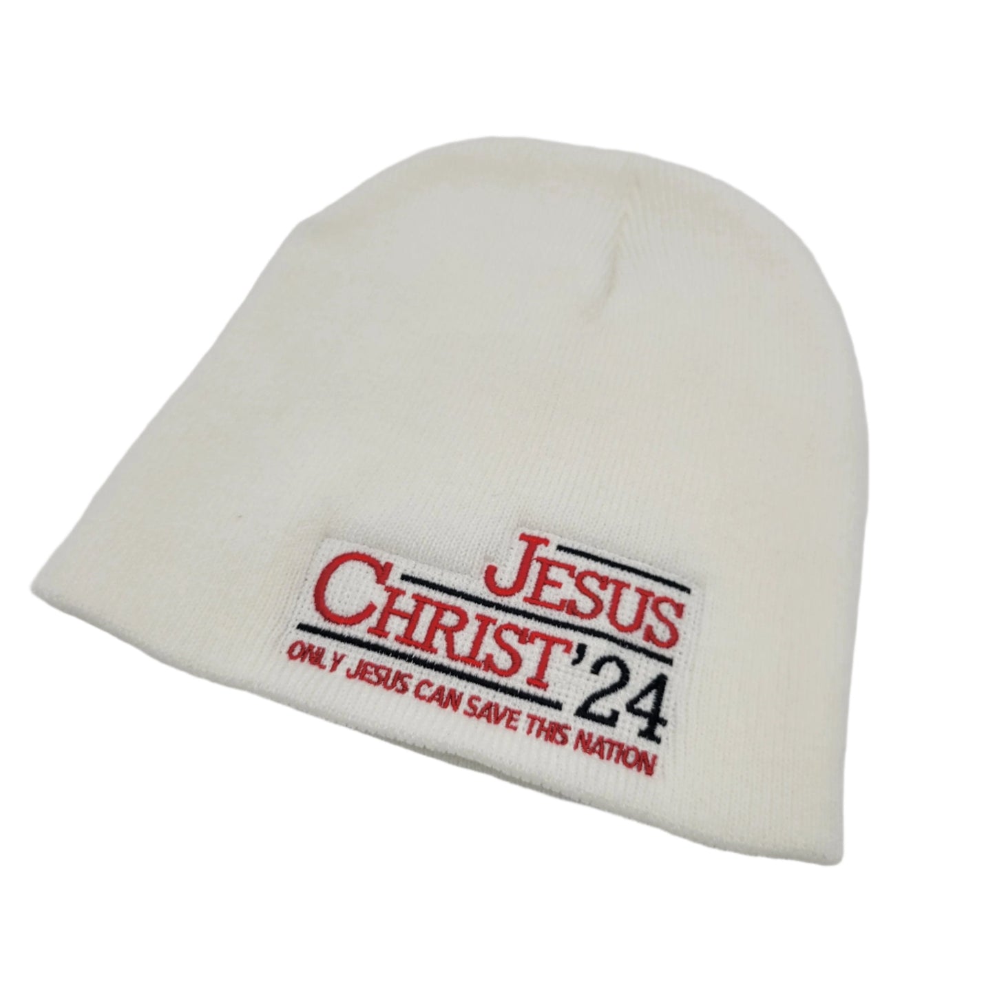Jesus Christ 24 Embroidered Beanie