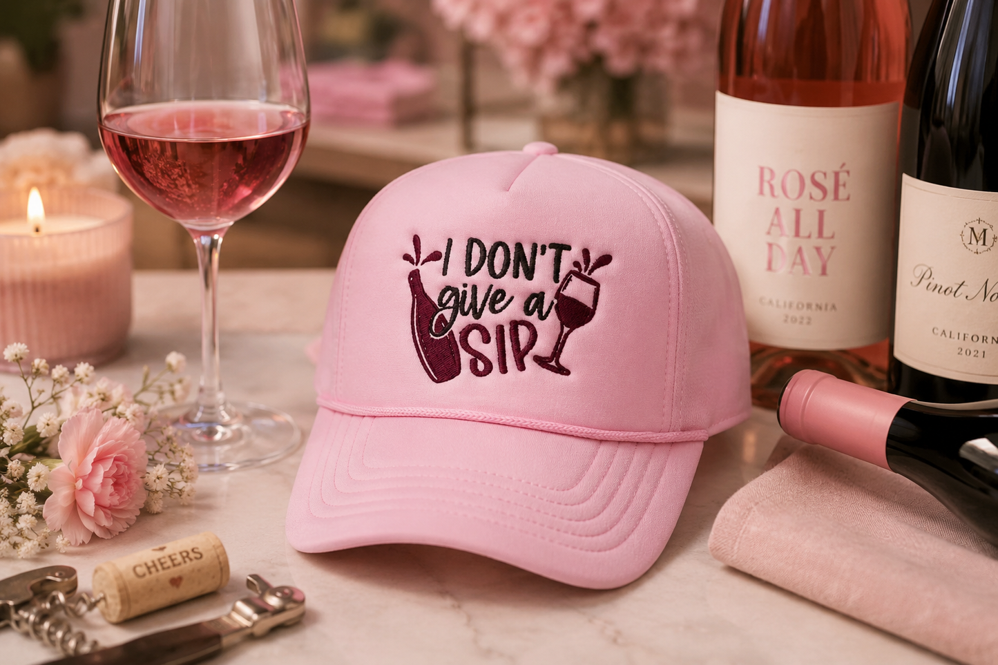 "I DON'T GIVE A SIP" Hat