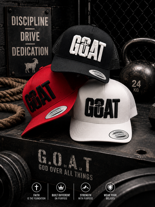 "God Over All Things" Embroidered Hat