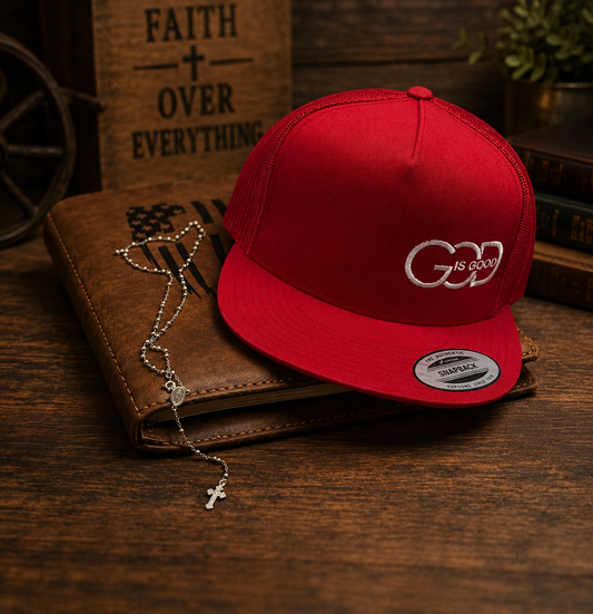 "God is Good" Embroidered Hat