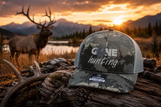 "GONE HUNTING" Hat
