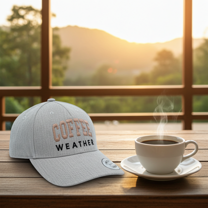 "COFFEE WEATHER" Hat