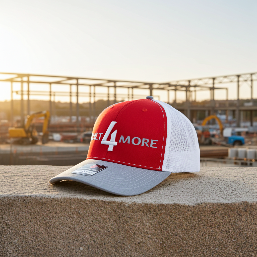 "BUILT 4 MORE" Hat
