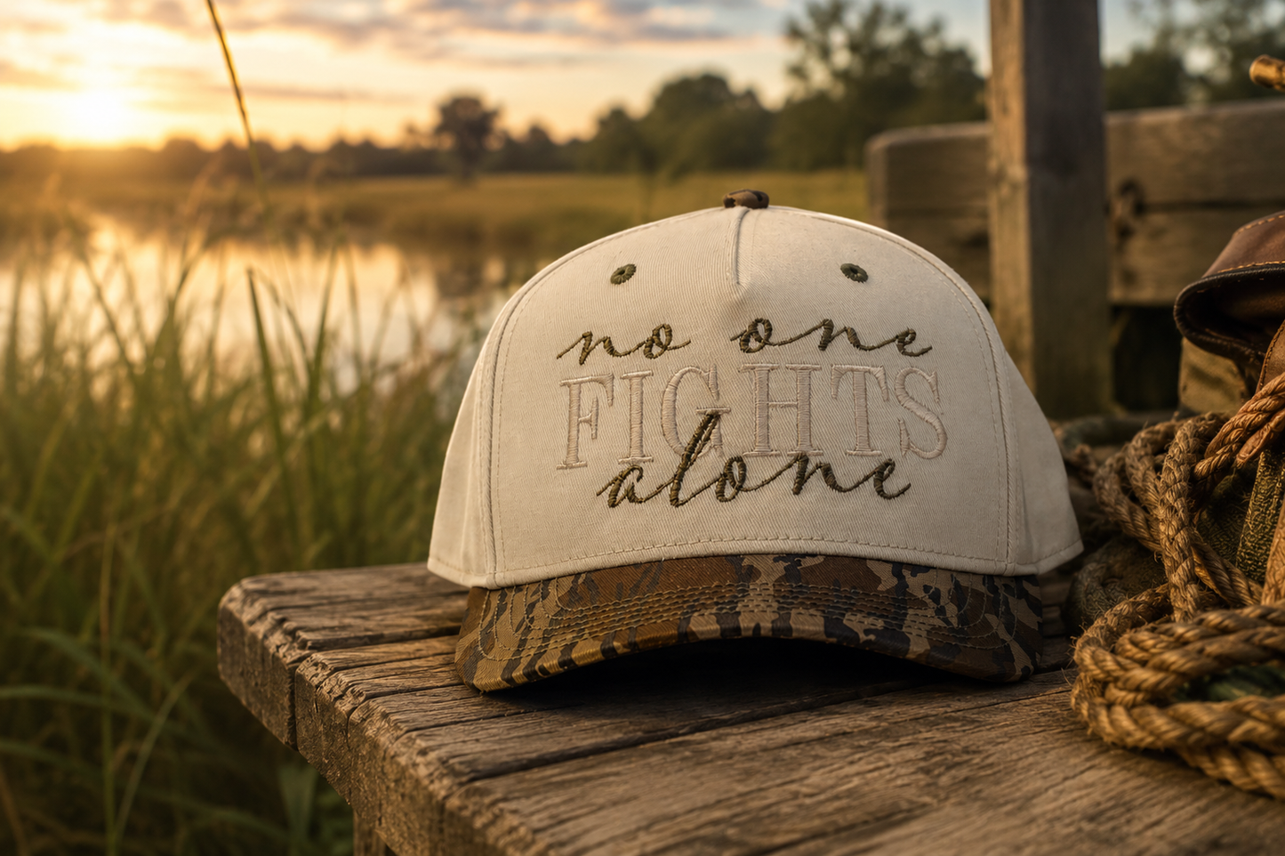 No One Fights Alone Hat